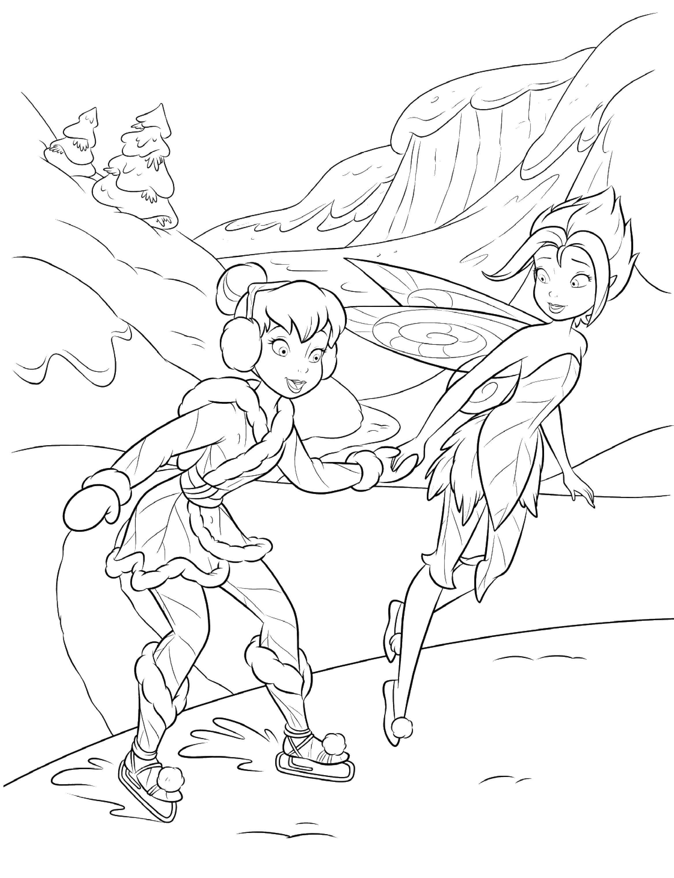 Periwinkle Tinkerbell Coloring Pages