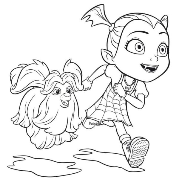 Vampirina Coloring Pages 100 Pictures Free Printable