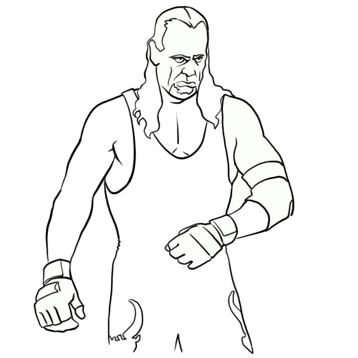 Dibujos Para Colorear Luchador Undertaker, 54 OFF