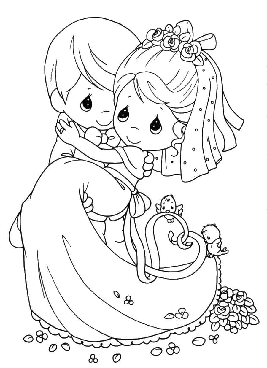 Wedding Coloring Pages