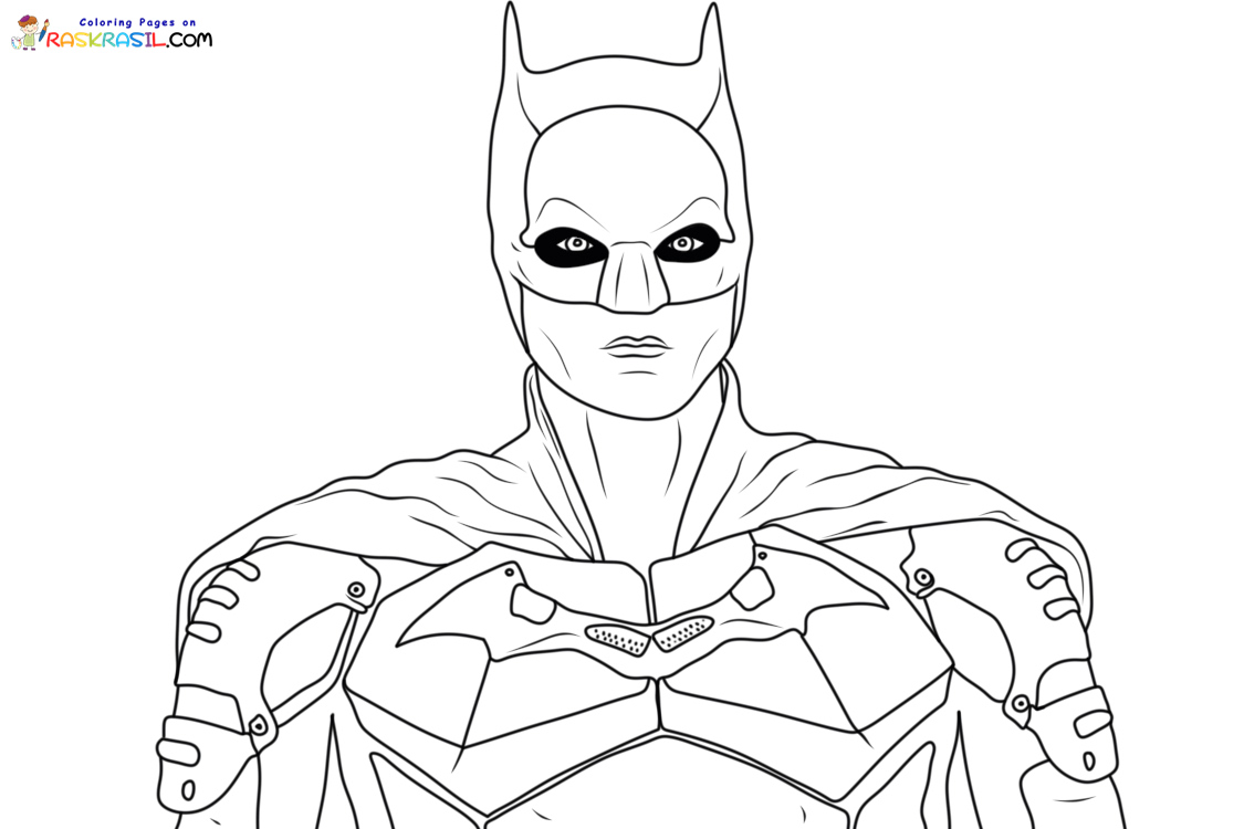 Batman Cartoon Coloring Pages