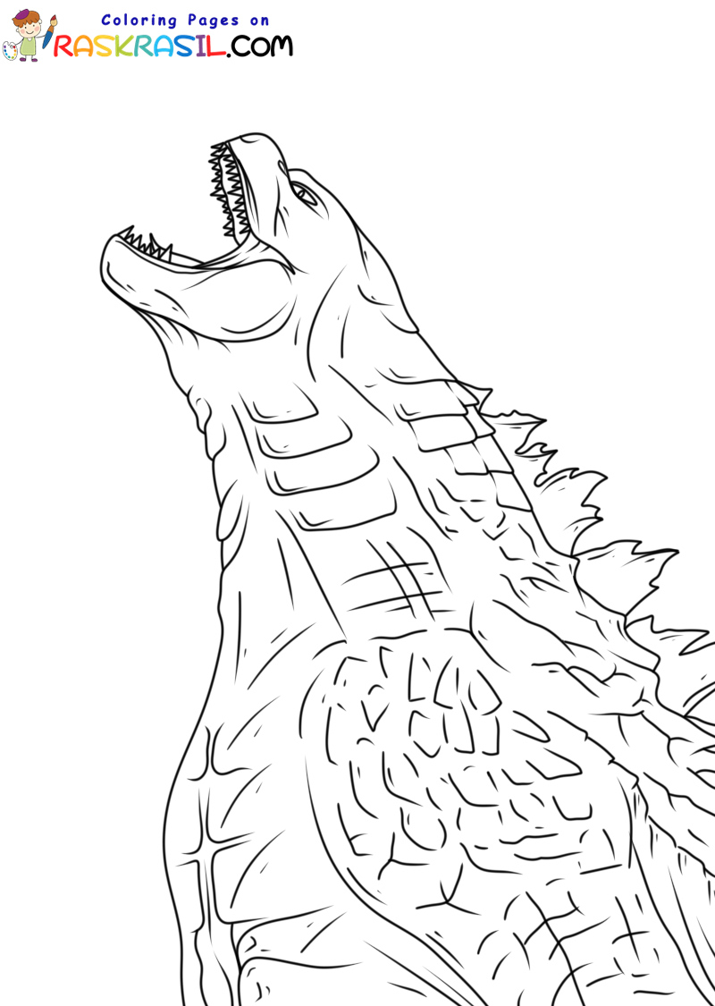 Godzilla Vs King Ghidorah Coloring Pages 2019 Patrici vrogue.co