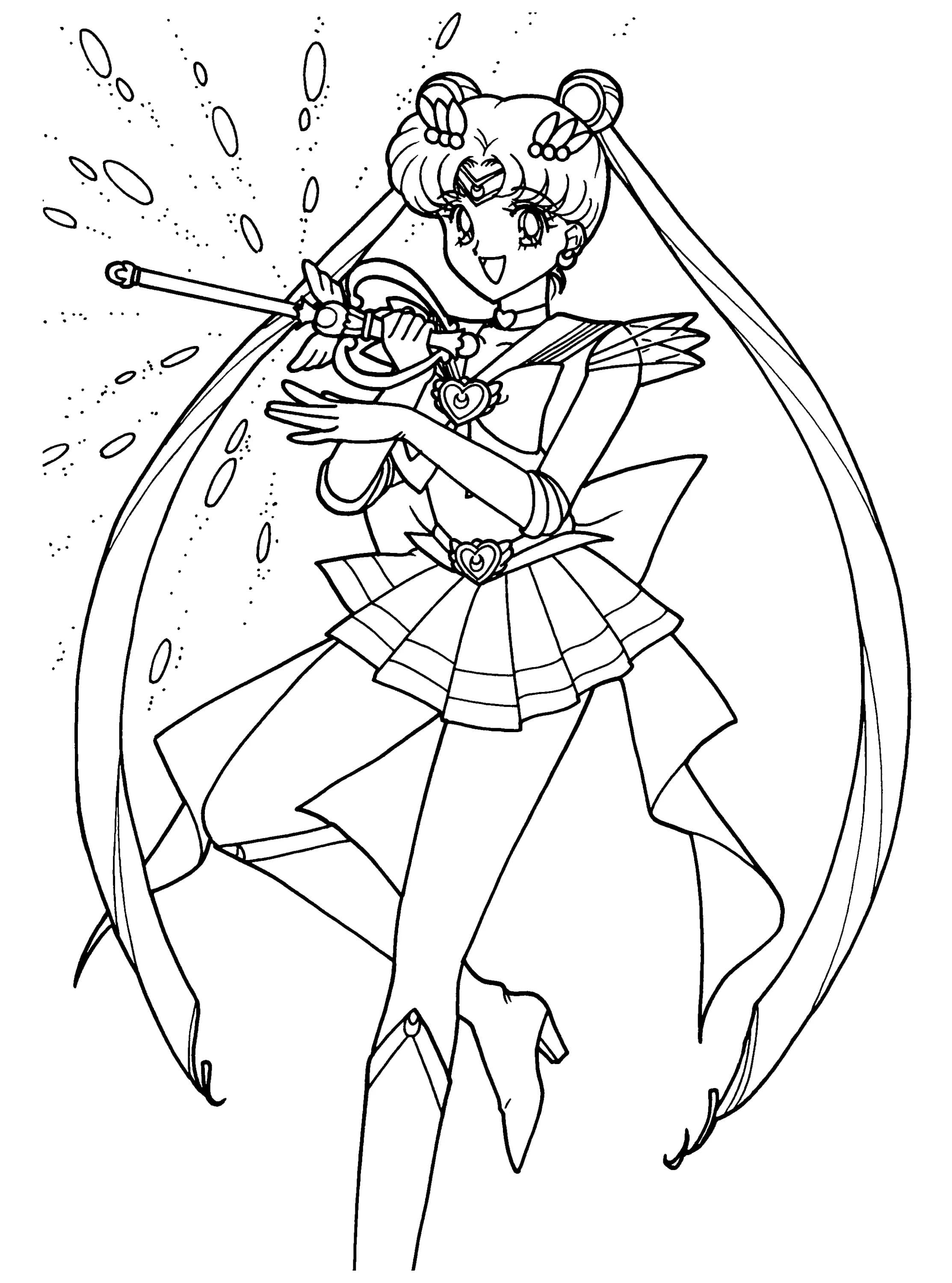 Sailor Neptune Coloring Pages