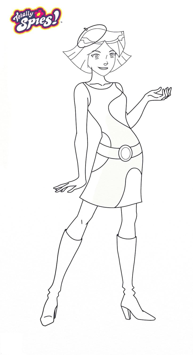 Coloriages Totally Spies. 100 images pour une impression gratuite