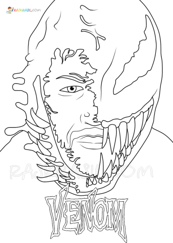 Venom Coloring Pages 50 Coloring Pages Free Printable