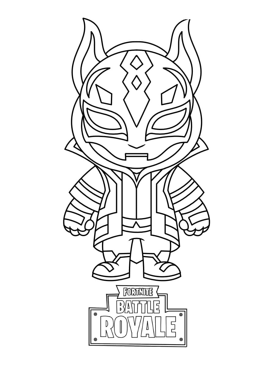 Раскраски Фортнайт. Скачать и распечатать можно бесплатно