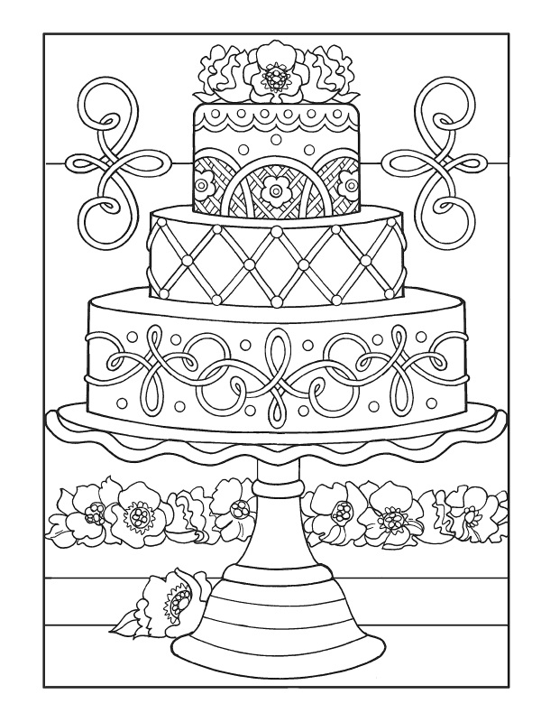 Disegni Di Torta Da Colorare 110 Immagini Per La Stampa Gratuita