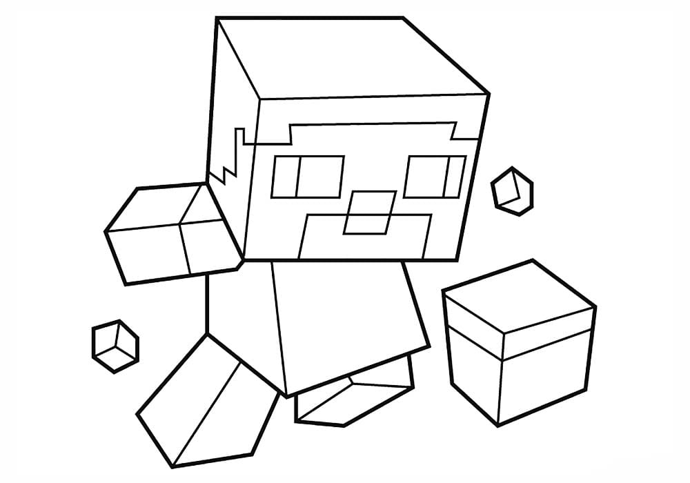 Get Free Printable Minecraft Minecraft Dungeons Coloring Pages Pics