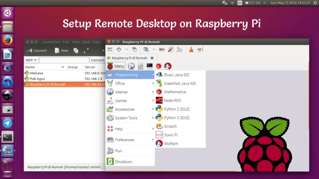 Raspbian windows remote desktop client triplesno