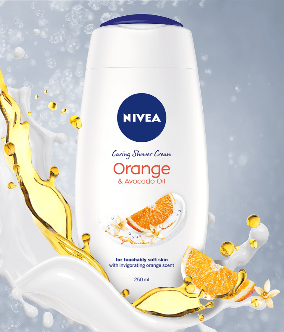 Nivea Shower Orange Raspberry Magazine