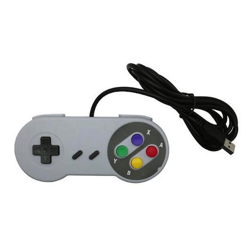 USB Controller/Gamepad ("SNES" layout) for Raspberry Pi • RaspberryPi.dk