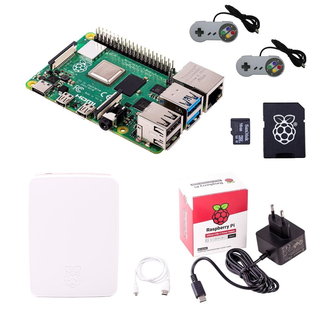 Raspberry Pi 4 Model B Retro Gaming Starter Kit • RaspberryPi.dk