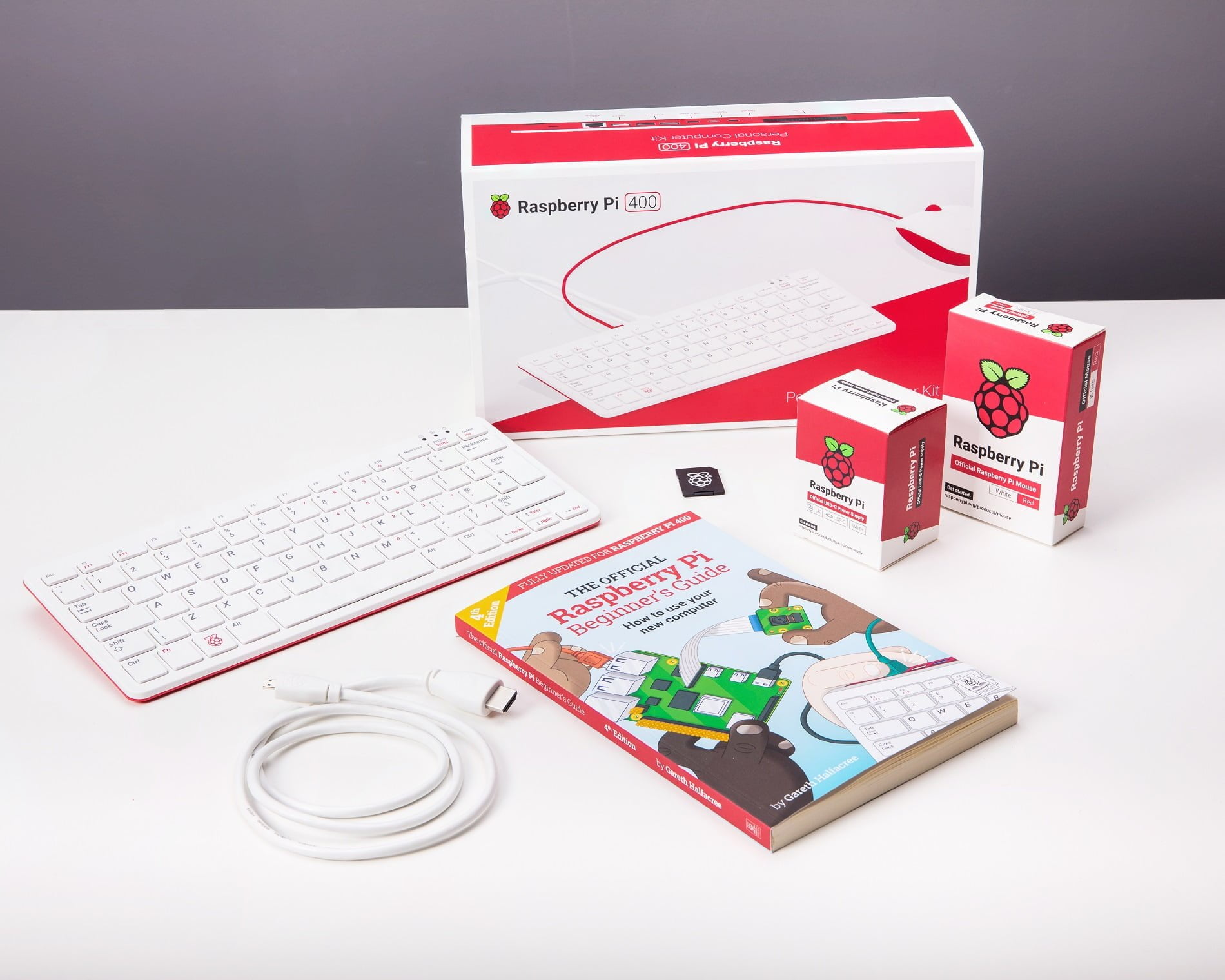Officiel Raspberry Pi 400 Kit • RaspberryPi.dk