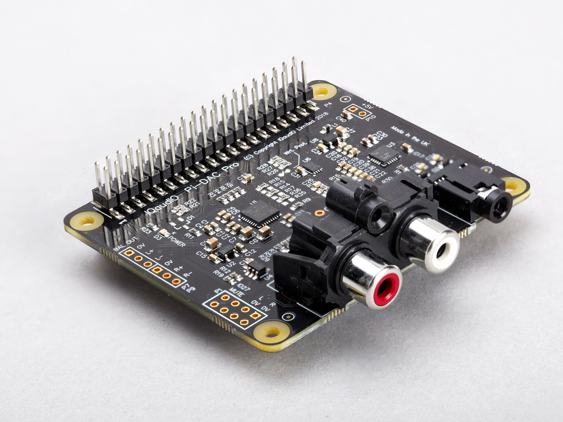 Raspberry Pi DAC Pro Audio Card • RaspberryPi.dk