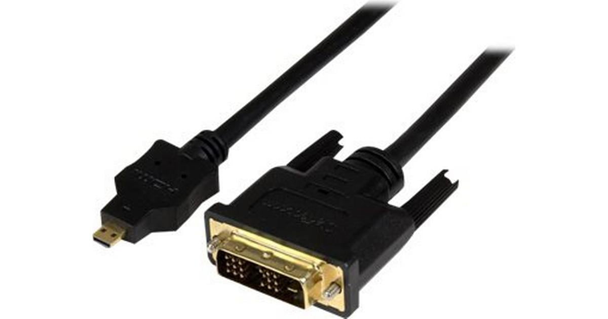 Micro HDMI to DVIcable 1m Black • RaspberryPi.dk