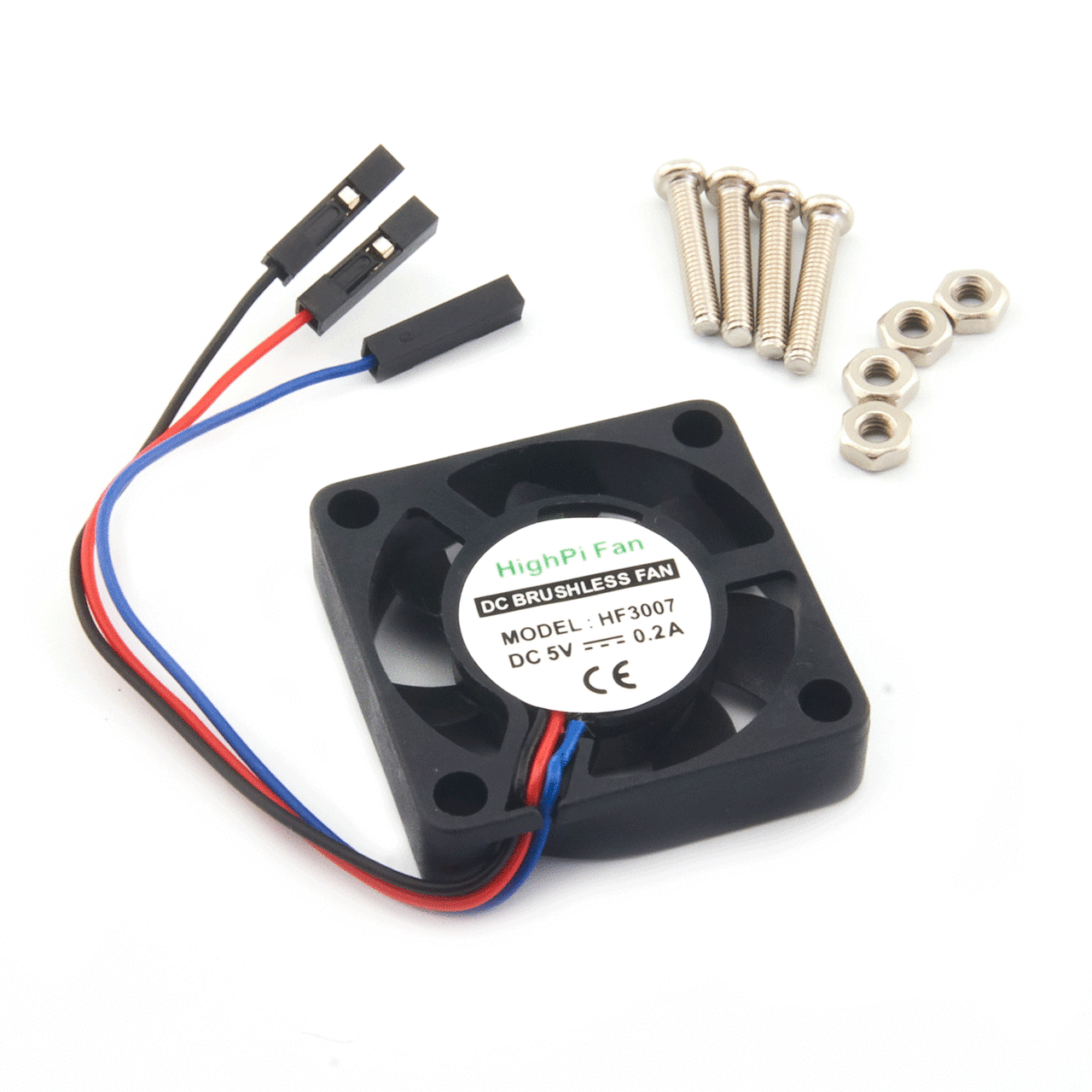 HighPi Pro 5V Cooling Fan • RaspberryPi.dk