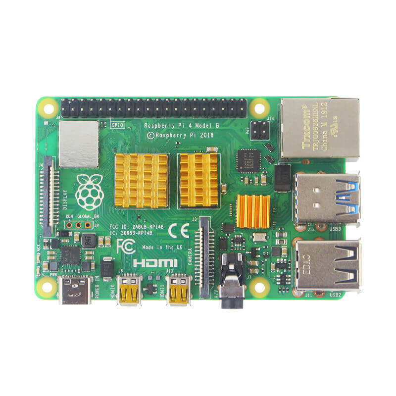 Aluminum raspberry pi Heatsink for Raspberry Pi 4 Model B