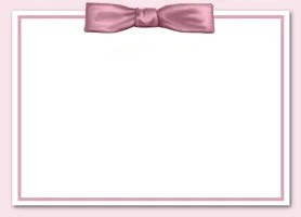 Free Pink Bow Printable Candy Wrappers, Invitations and more