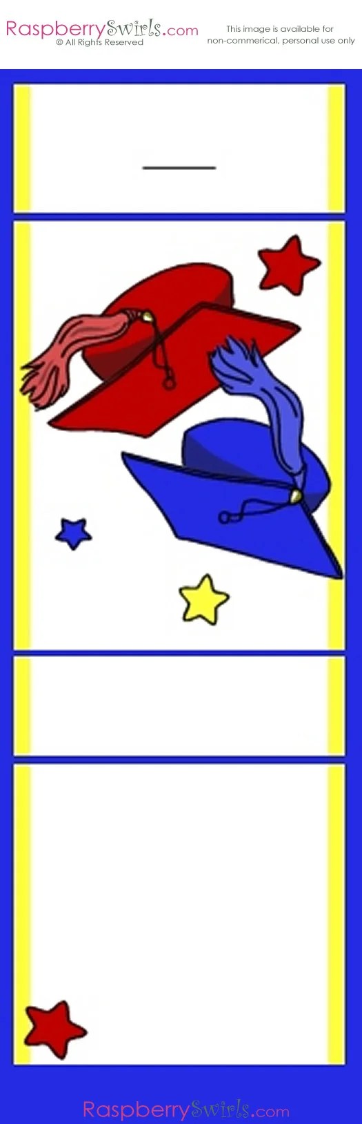 Free Hats Off!! Printable Candy Wrappers, Invitations and more