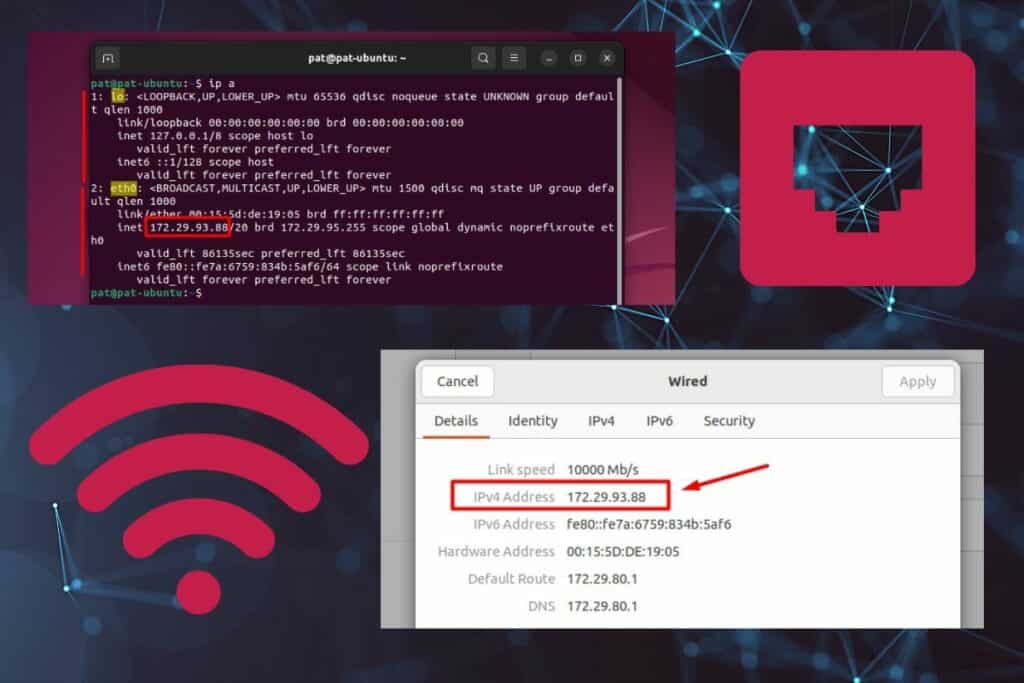 How To Quickly Find the Current IP Address In Linux / Ubuntu