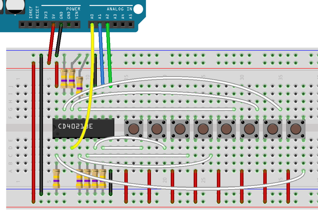 Multiple Inputs Learning arduino with the Magnolia