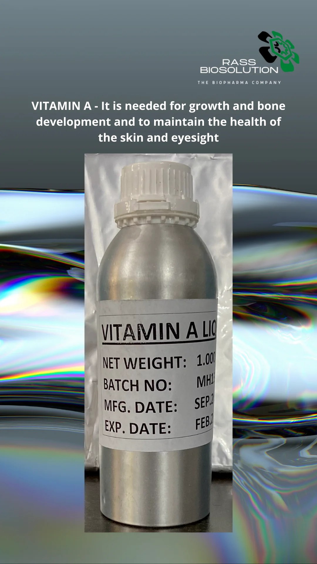 Vitamin A Palmitate Liquid Rass Biosolution Private Limited