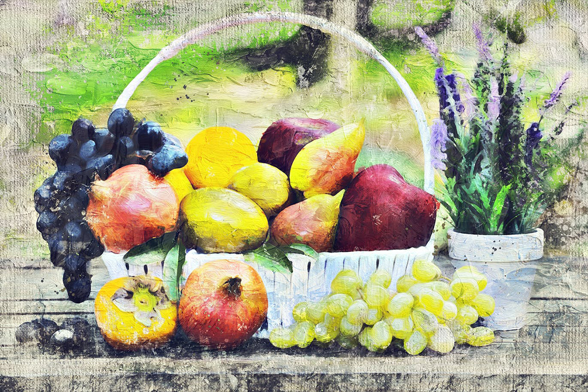 Ratakan Impasto Oil Paint Action