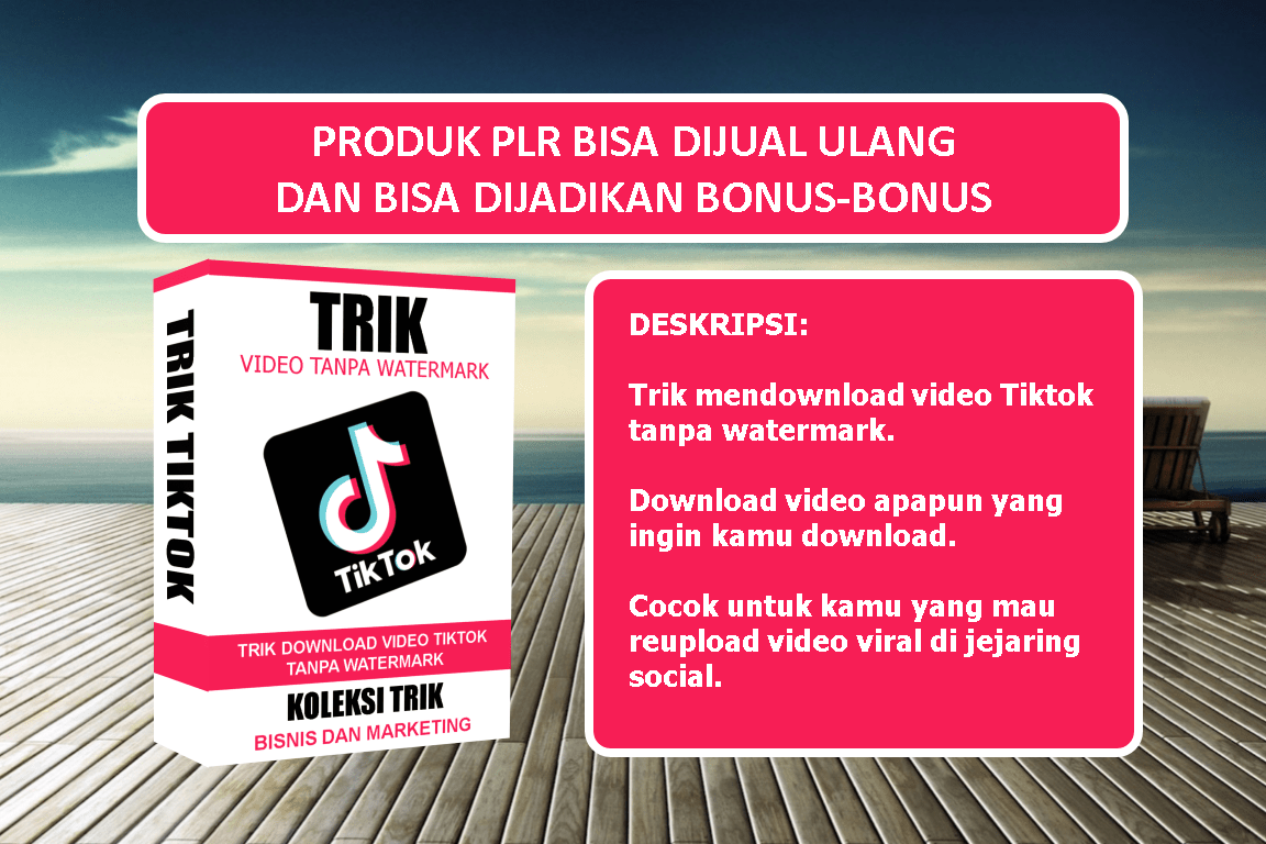 Ratakan Trik Download Video Tiktok Tanpa Watermark