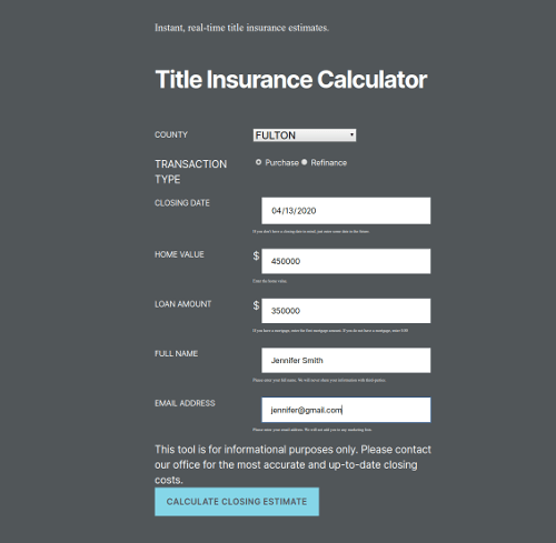 How it Works Rate Calculator