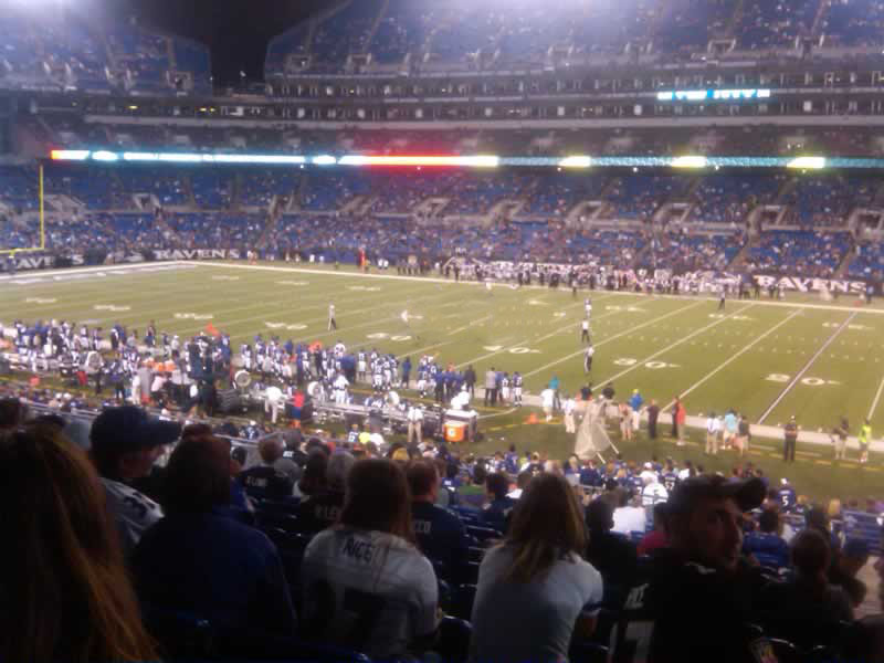 Section 124 at M&T Bank Stadium