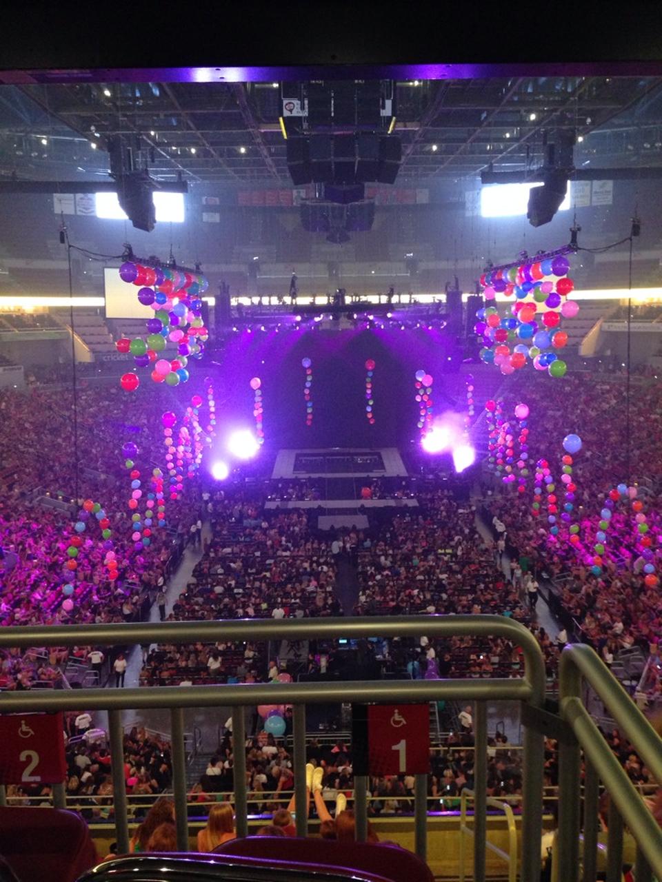 Section 211 at KFC Yum! Center for Concerts