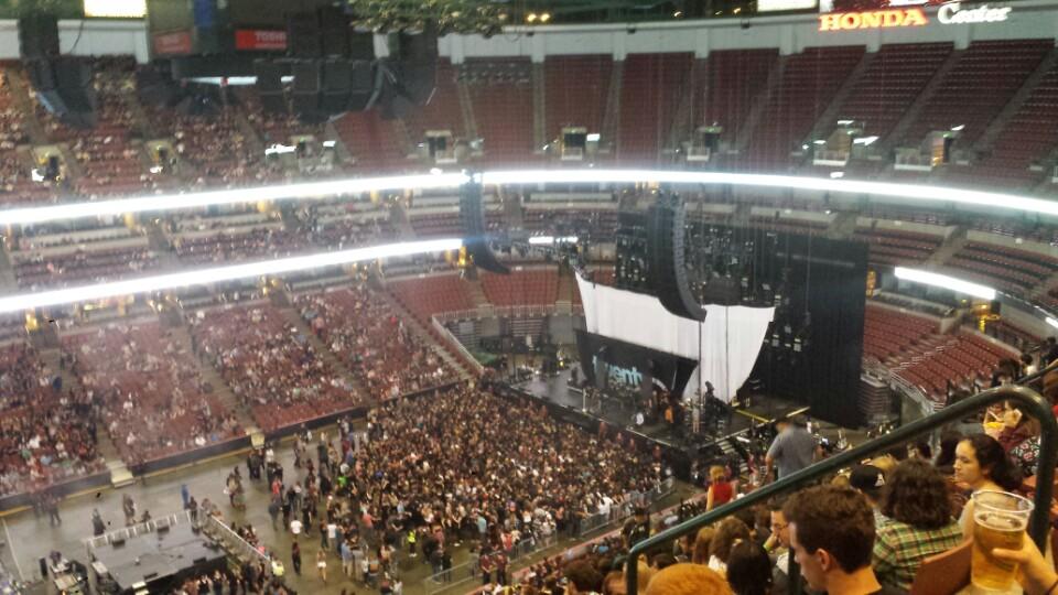 Honda Center Section 435 Concert Seating