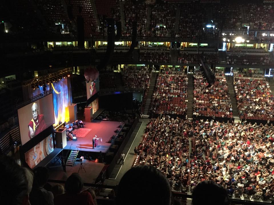 Section 413 at Honda Center for Concerts