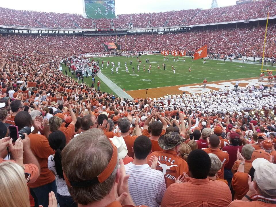 Dallas Cotton Bowl Seating Chart