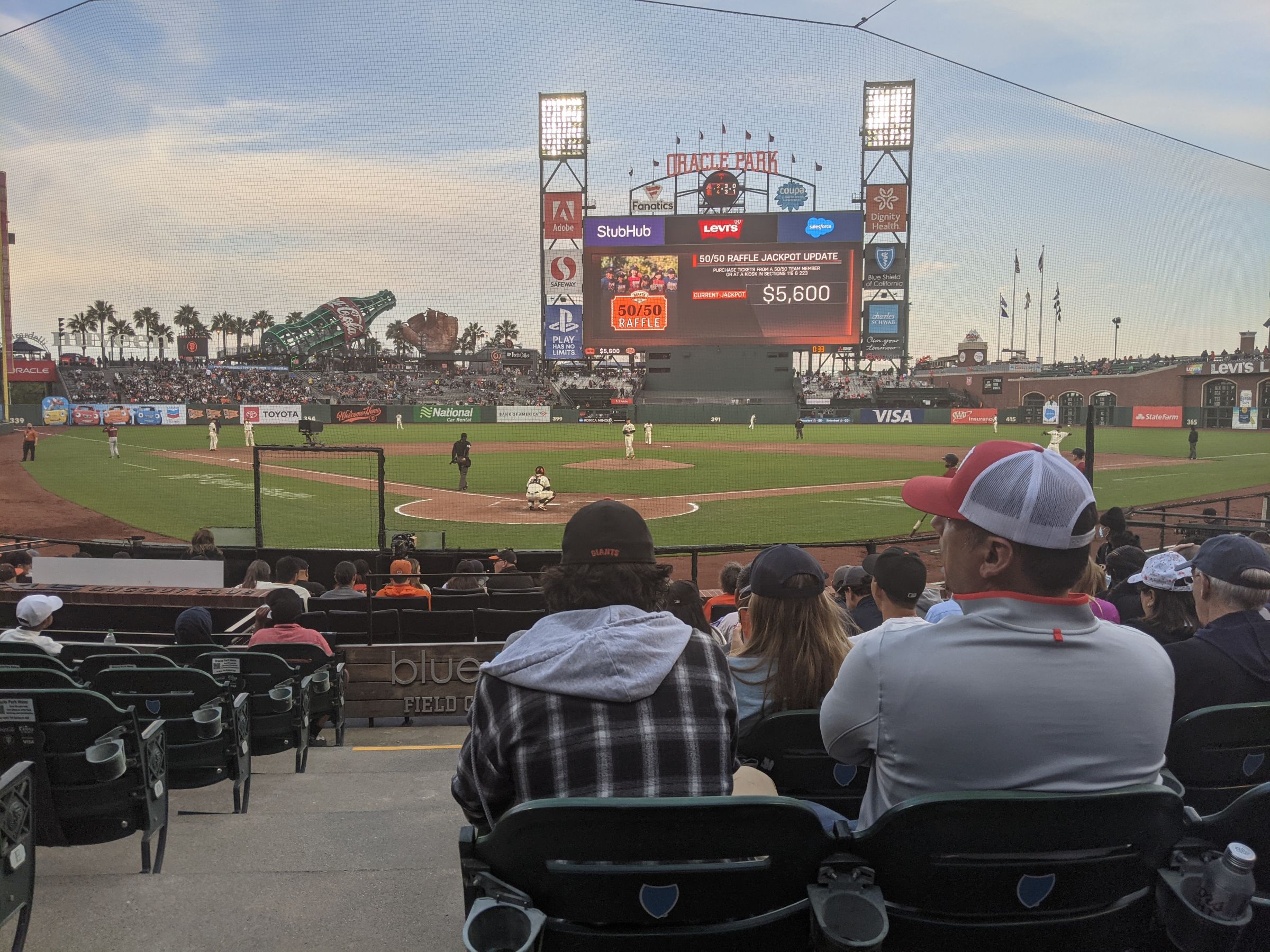 Section 113 at Oracle Park San Francisco Giants