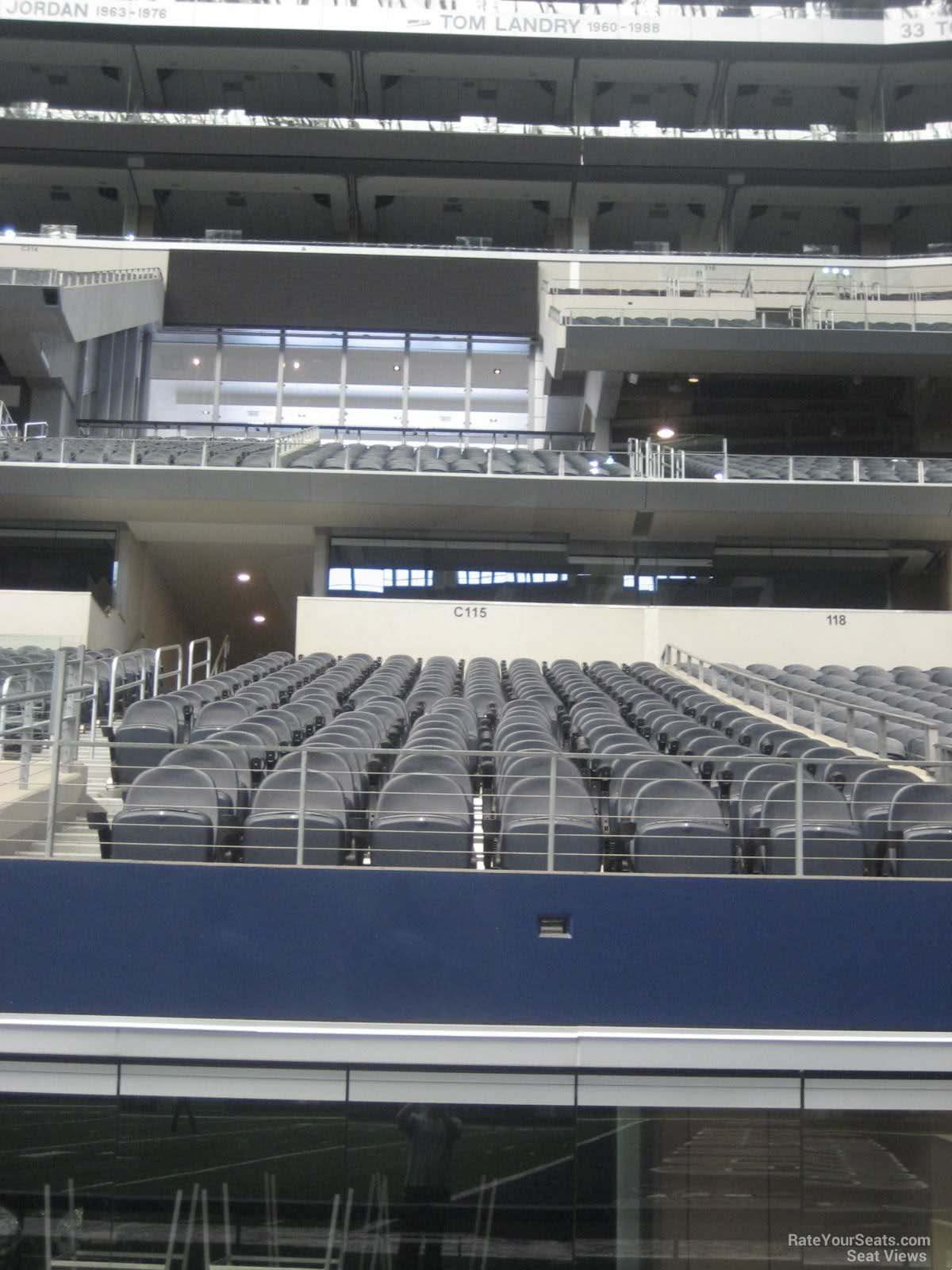 AT&T Stadium Section C115 Dallas Cowboys