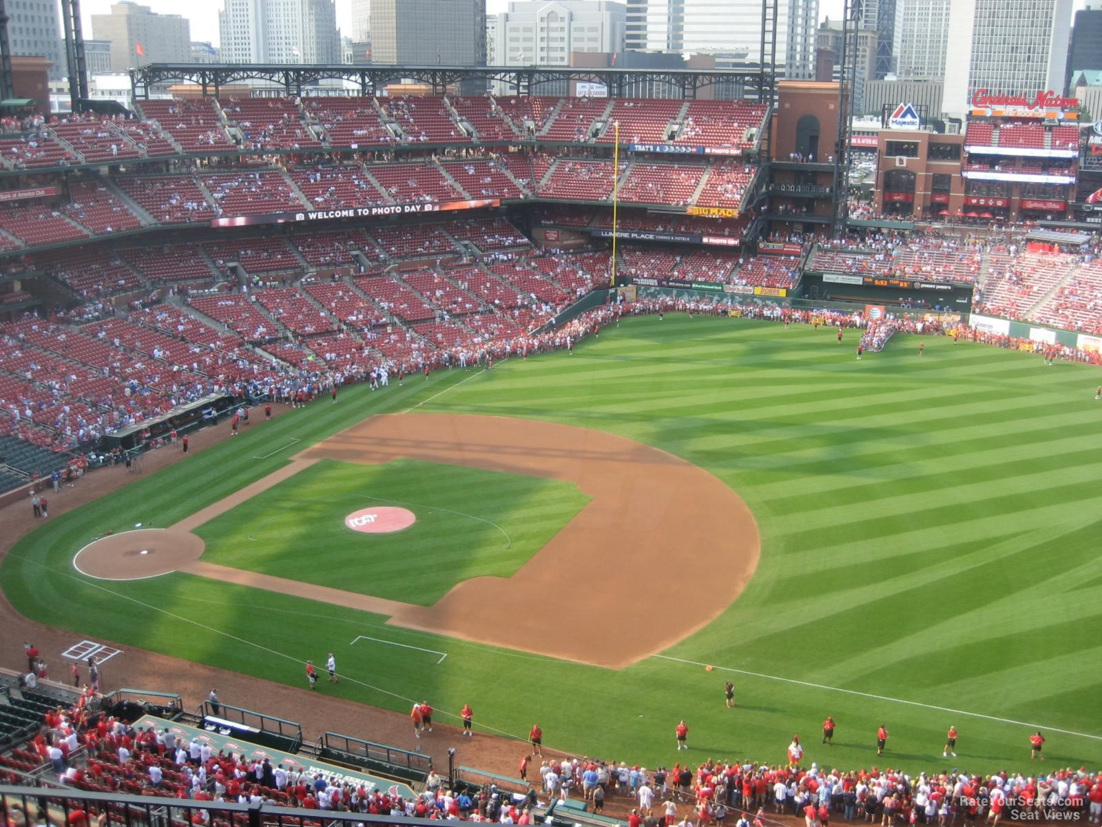 Section 440 at Busch Stadium