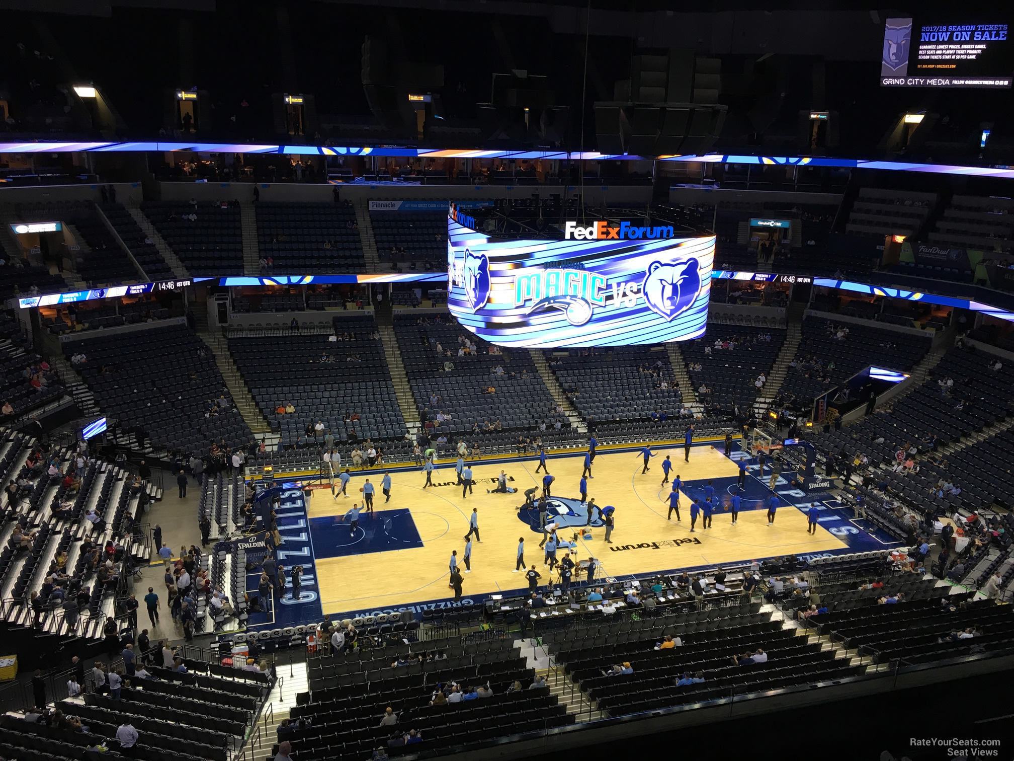 Section 207 at FedEx Forum Memphis Grizzlies