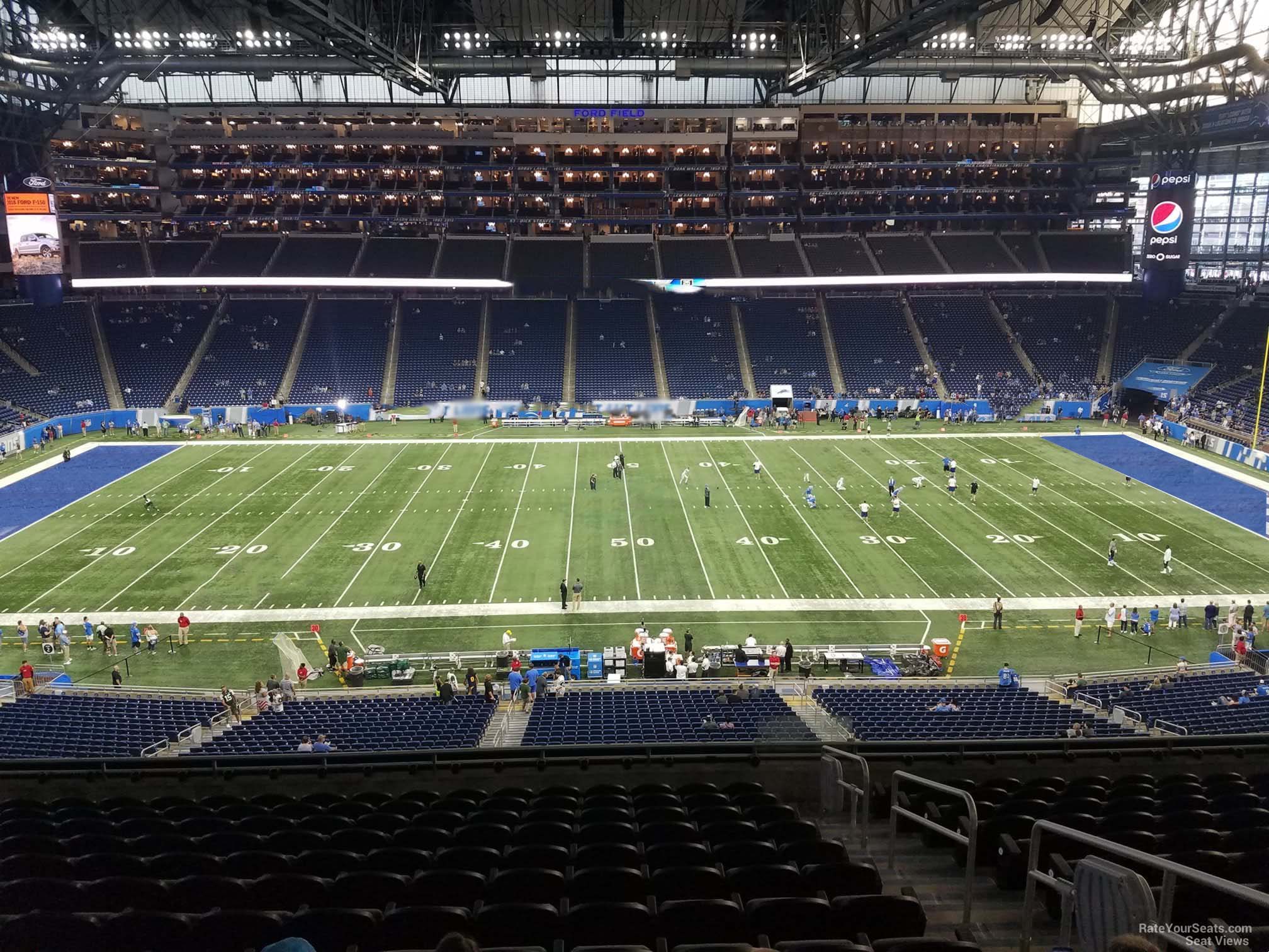 Ford Field Section 331 Detroit Lions
