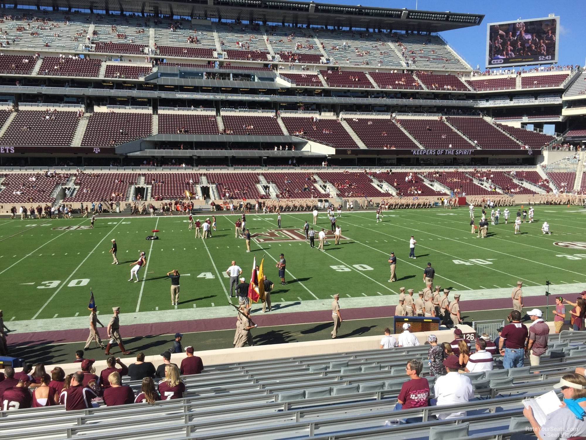 Section 126 at Kyle Field