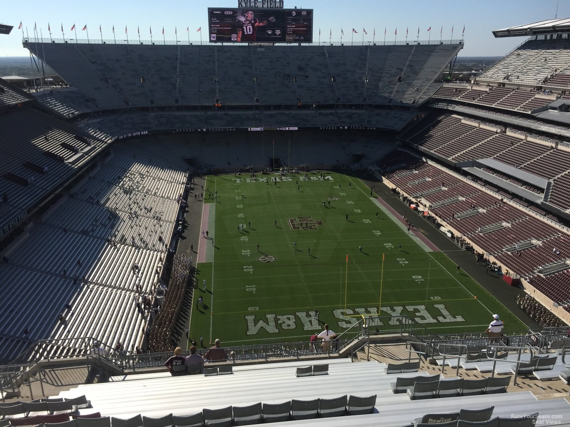 Section 417 at Kyle Field