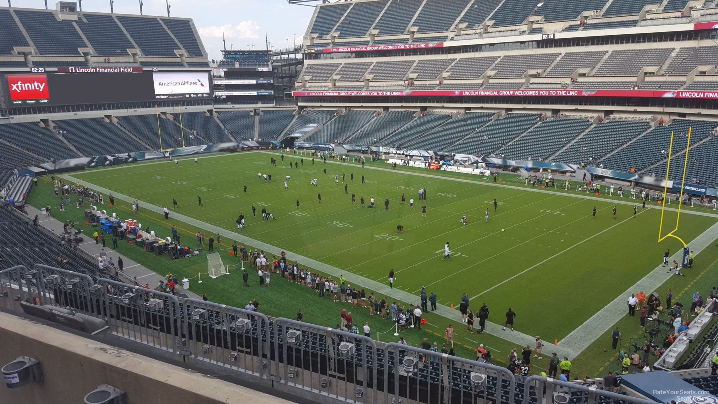 Panasonic Club Seats Lincoln Financial Field Elcho Table