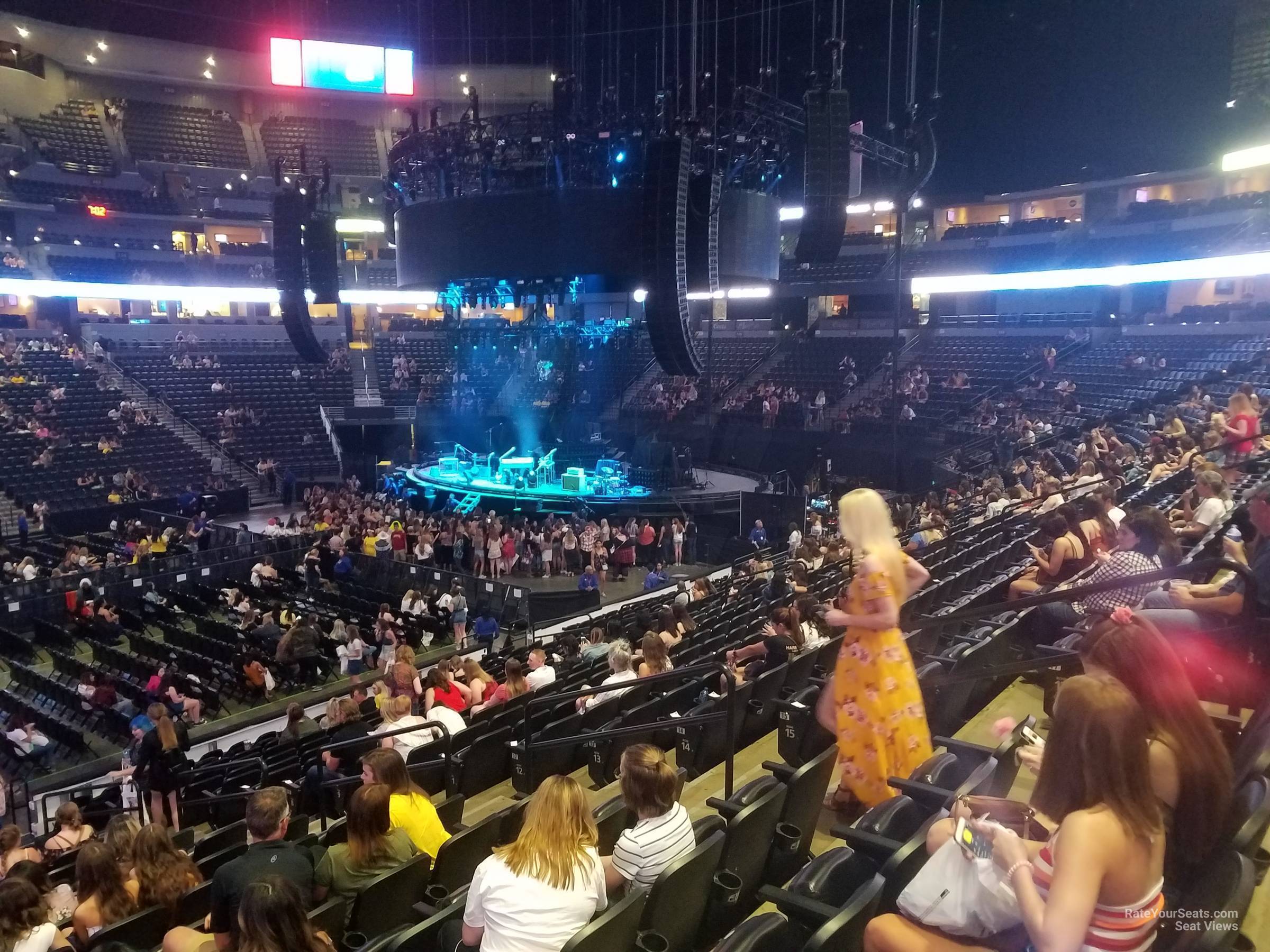 Section 102 at Pepsi Center for Concerts