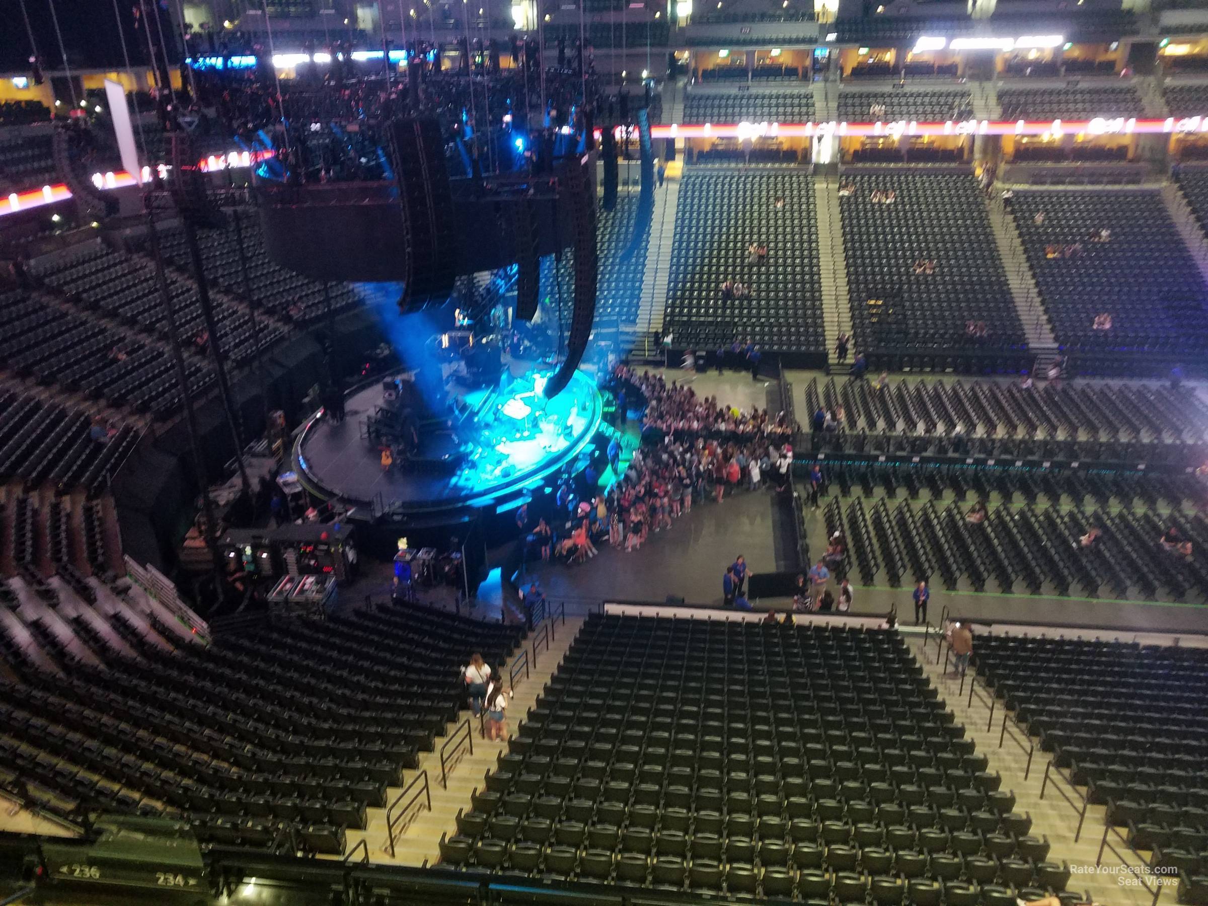 Section 345 at Pepsi Center for Concerts