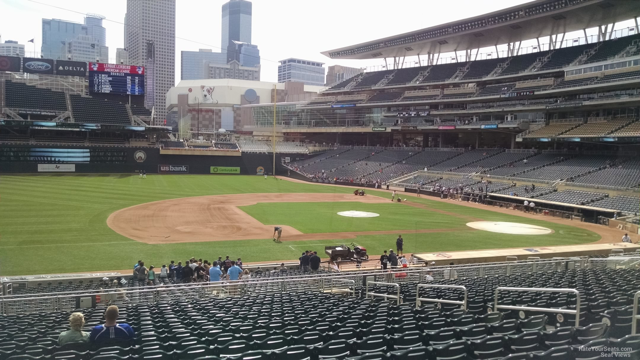 Target Field Section 121