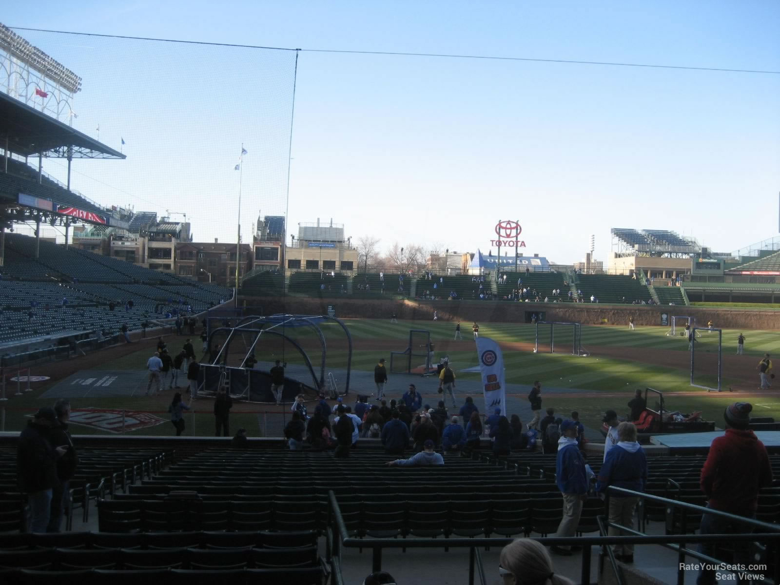 Wrigley Field Section 124 Chicago Cubs
