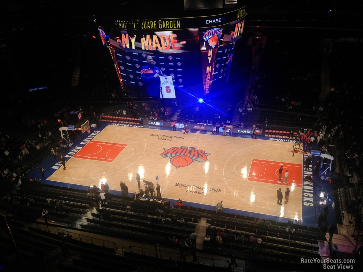 Photos From the New Chase Bridge Seats at a Knicks Game (Madison Square