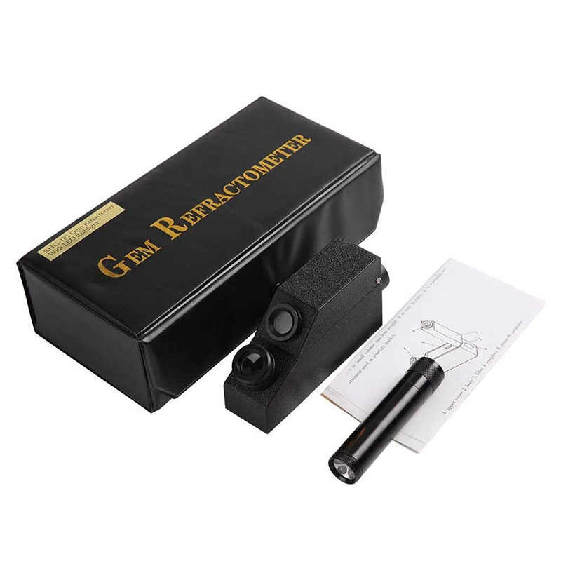Refractometer with LED Light Rathnajaya Gems & Tools Gem Dealer