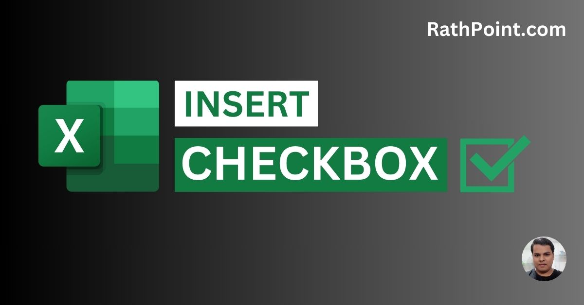 How to Insert Checkbox in Excel Rath Point