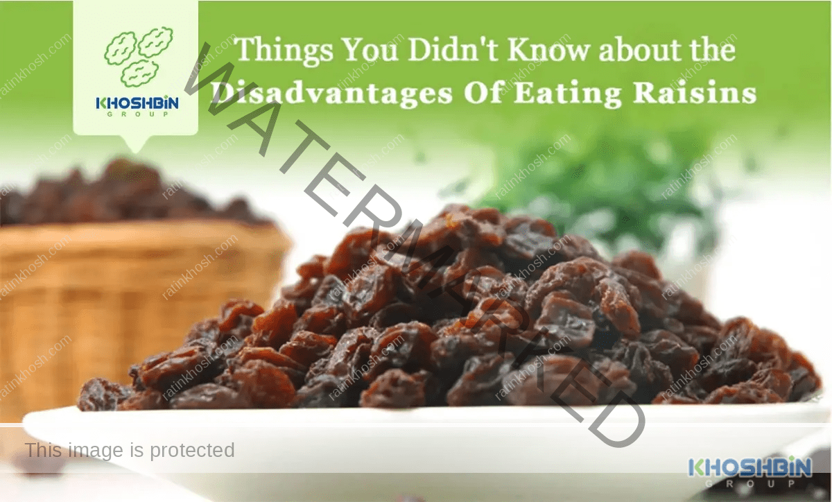 Things You Didn't Know About The Disadvantages Of Eating Raisins